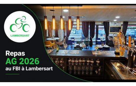 Repas post AG 2026 - le 21 Novembre 2026